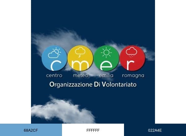 CentroMeteoEmiliaRomagna brand color palette