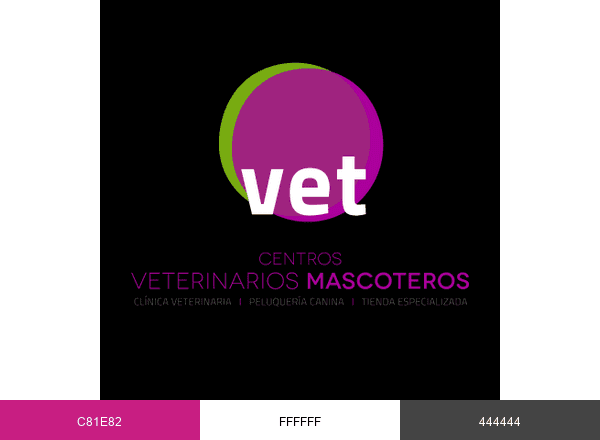 Centros Mascoteros brand color palette