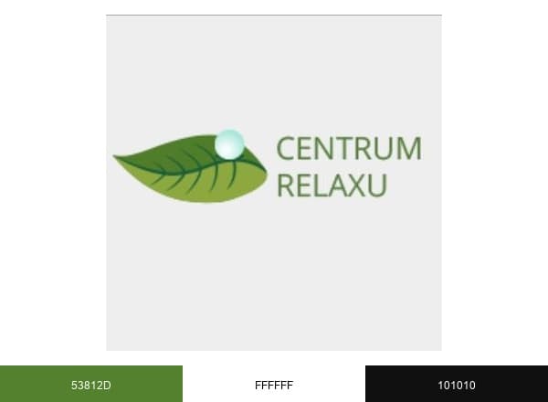 Centrum relaxu brand color palette