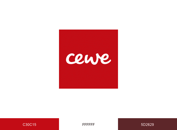 CEWE brand color palette