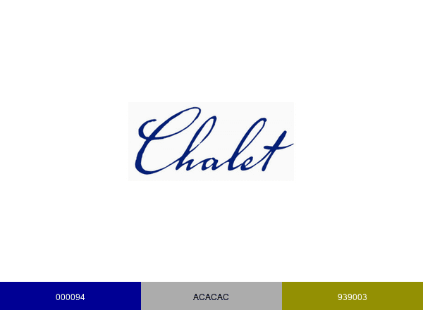 Chalet Nursery brand color palette