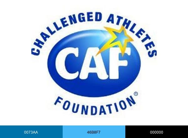 Challenged Athletes Foundation brand color palette