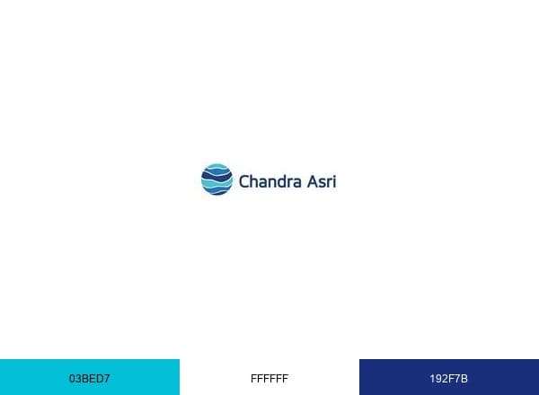 Chandra Asri Petrochemical brand color palette