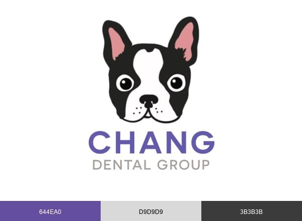 Chang Dental Group brand color palette