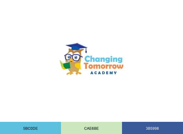 to Changing Tomorrow Academy brand color palette