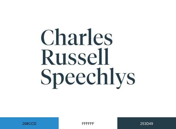 Charles Russell Speechlys brand color palette