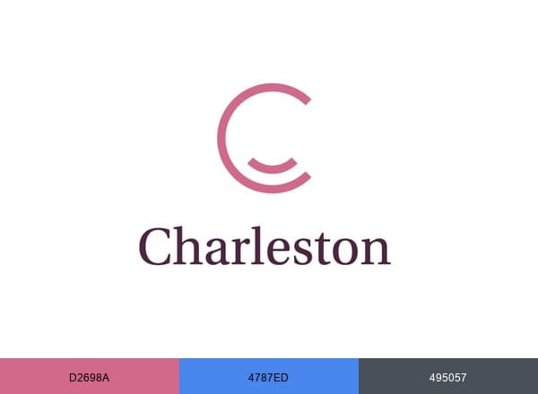 Charleston Pflege brand color palette