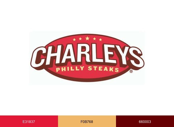 Charleys Cheesesteaks brand color palette