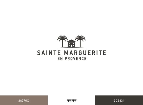 Château Sainte-Marguerite brand color palette
