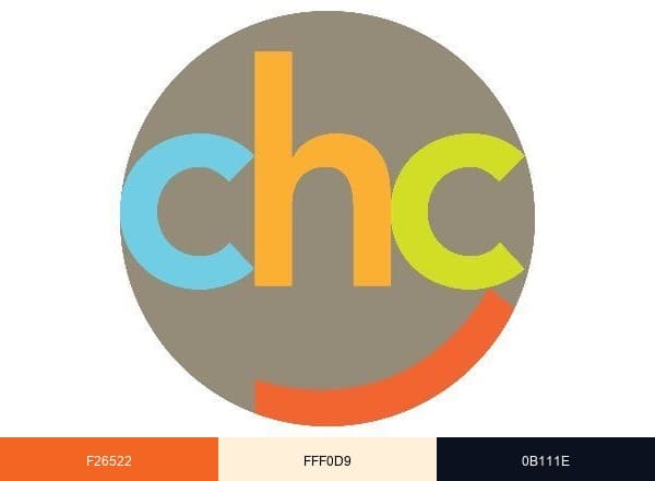 CHC Palo Alto brand color palette