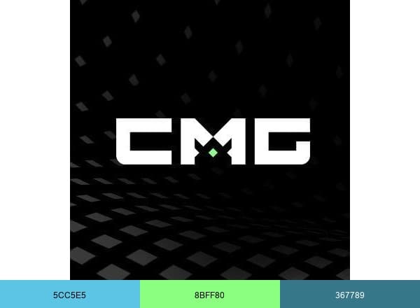 CMG brand color palette