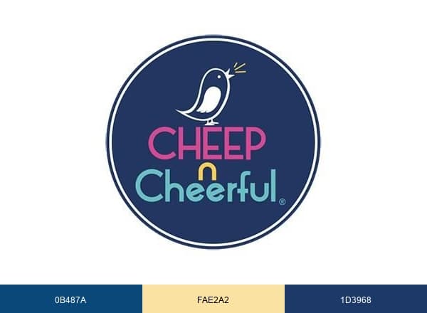 CheepnCheerful brand color palette