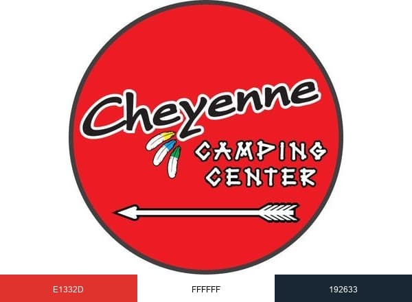 Cheyenne Camping Center brand color palette