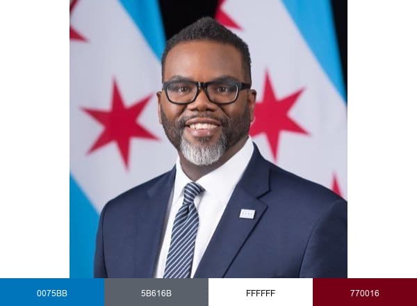 City of Chicago brand color palette