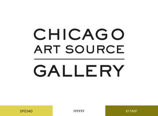 Chicago Art Source brand color palette