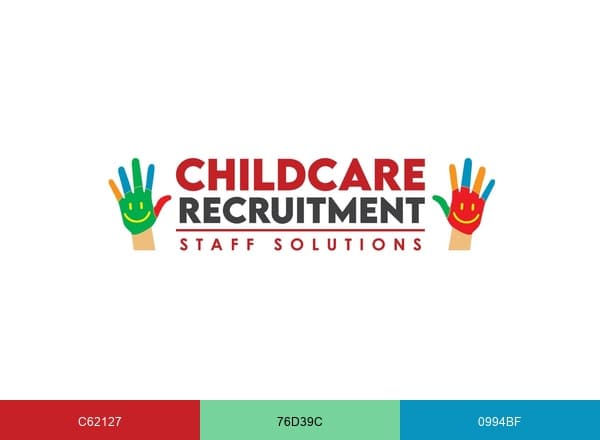 Childcare Recruitment brand color palette