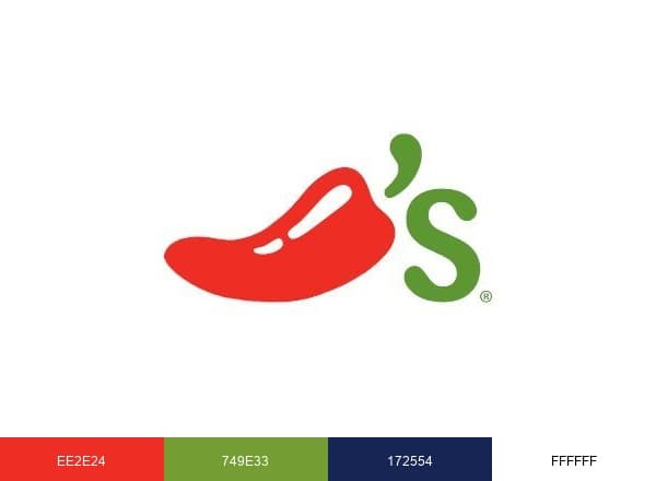 Chili's Grill & Bar brand color palette