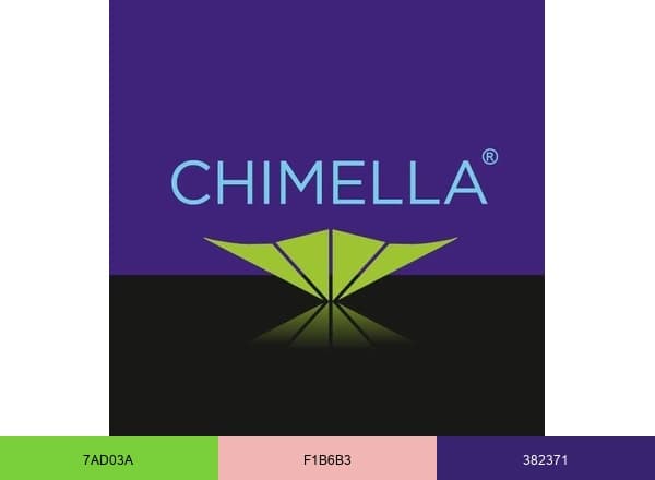 Chimella brand color palette