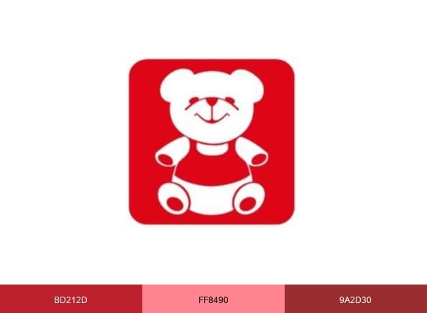 China Toy Expo brand color palette