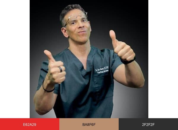 El Paso Chiropractor & Functional Medicine Doctors brand color palette