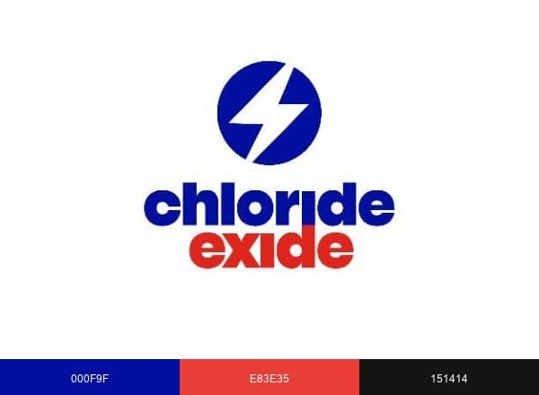 Chloride Exide Kenya brand color palette