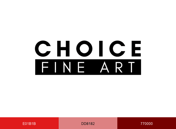 Choice Fine Art brand color palette