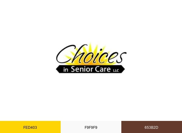 Choices in Senior Care brand color palette