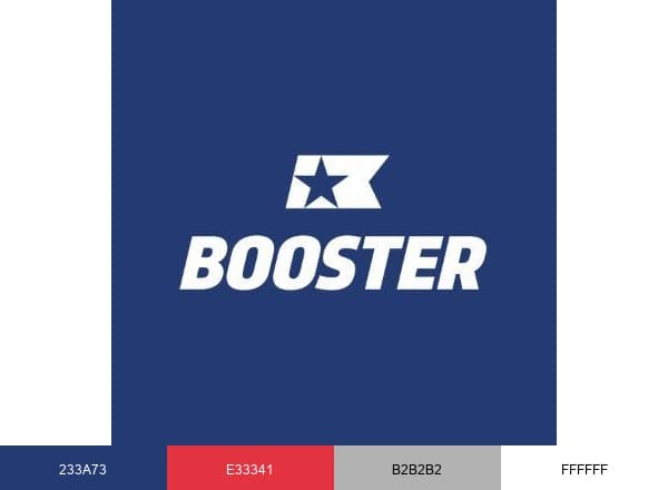Booster brand color palette
