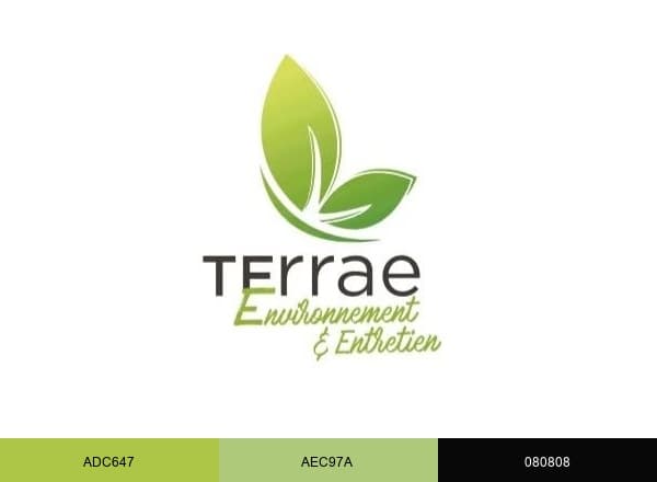 Terrae Embellia & Environnement brand color palette