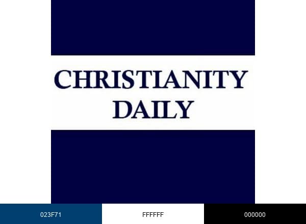 Christianity Daily brand color palette