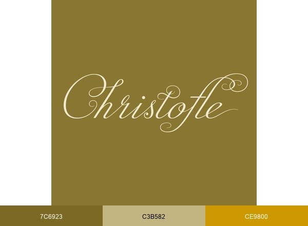 Christofle brand color palette