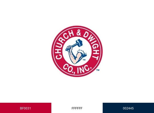 Church and Dwight brand color palette