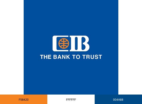 CIB | Commercial International Bank Egypt brand color palette