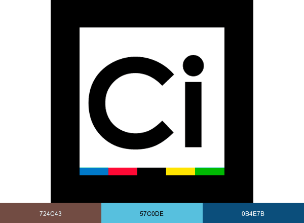Ciclismo Internacional brand color palette