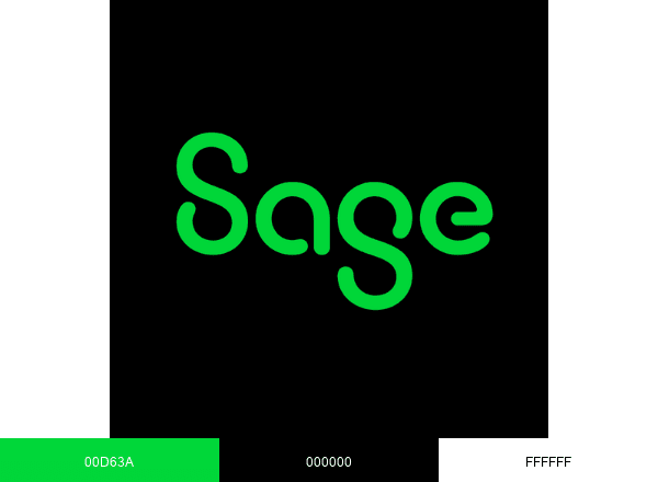 Sage France brand color palette