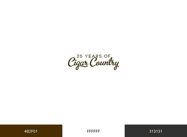 Cigar Country brand color palette