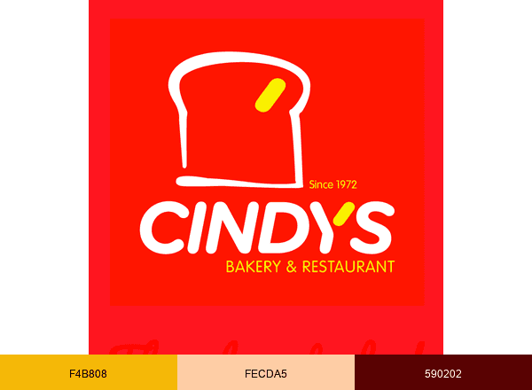 Cindys Bakery and Restaurant brand color palette