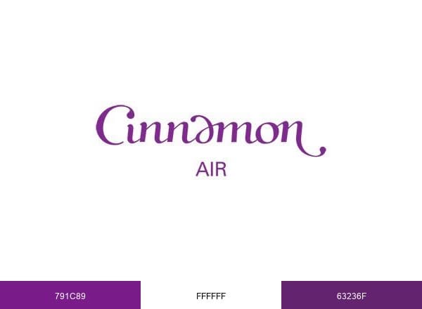 Cinnamon Air brand color palette