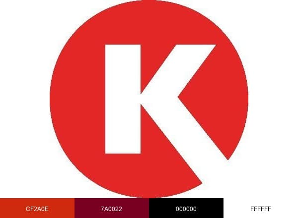 Circle K brand color palette