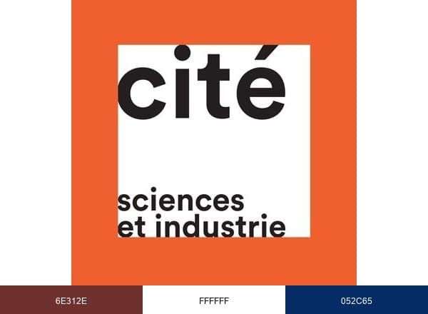 Cité des sciences et de l'industrie brand color palette