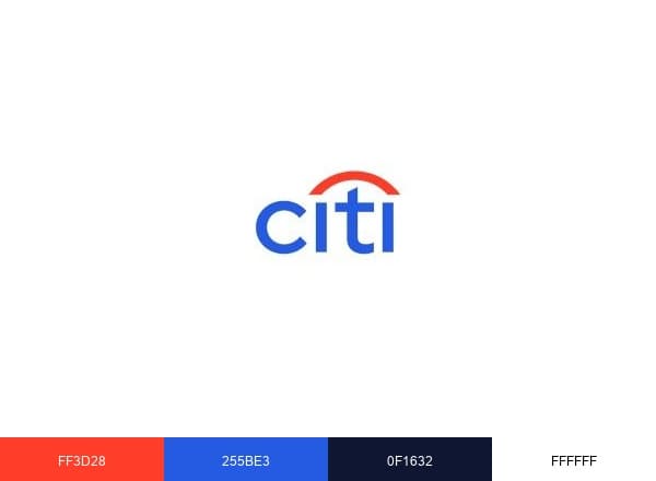 Citi brand color palette
