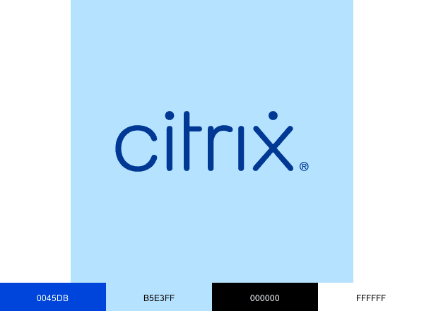 Citrix brand color palette