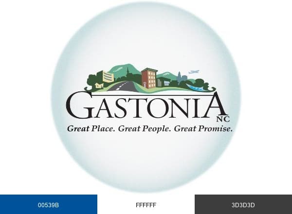 City of Gastonia brand color palette