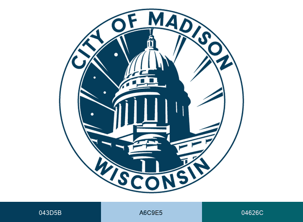 City of Madison brand color palette