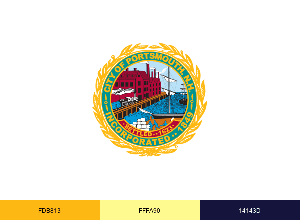 City Hall Portsmouth NH brand color palette
