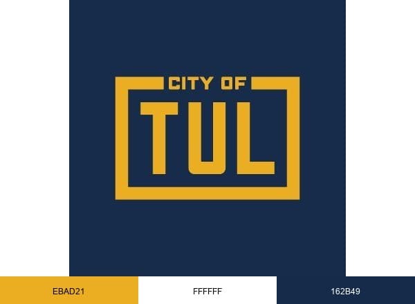 City of Tulsa brand color palette