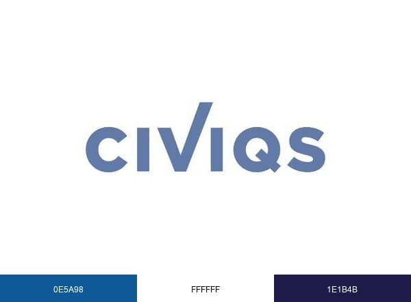 Civiqs brand color palette