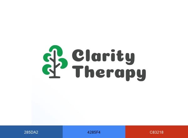 Clarity Family Therapy Services brand color palette