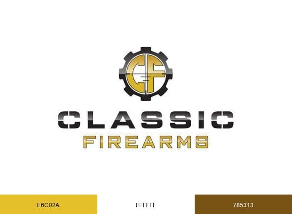 Classic Firearms brand color palette