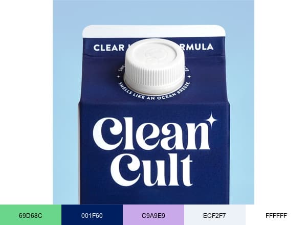 Cleancult brand color palette